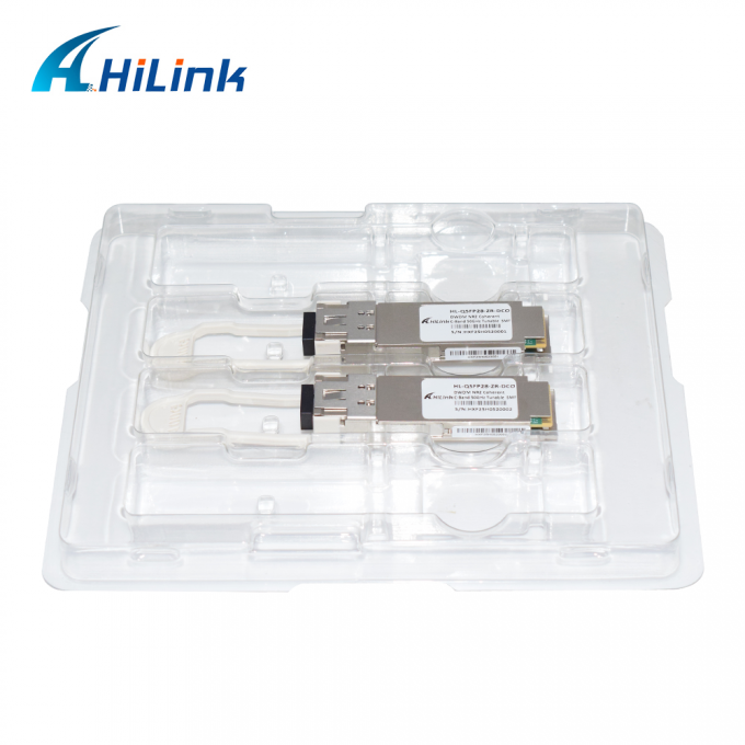 100G ZR QSFP28 DCO 120KM Cyfrowy Pasmo C Digital Ceherent Optics Transceiver DOM LC 1