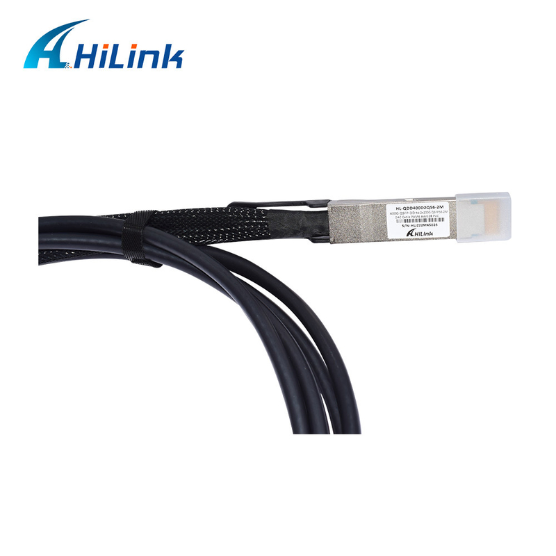 QSFP-DD Breakout DAC Bezpośrednio podłączany kabel miedziany do 2 * QSFP56 PAM4 200G 0,5M do 3M