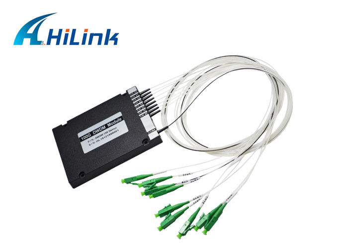 LC / APC Connector Single Fiber DWDM Mux Demux ABS / LGX Module C30-C37 8CH