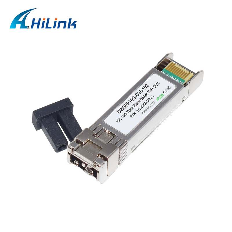 Moduł nadawczo-odbiorczy Duplex LC SMF 10G DWDM SFP + C17-C61 100 km DOM do transmisji