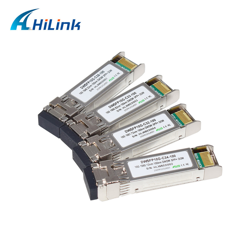 Moduł nadawczo-odbiorczy Duplex LC SMF 10G DWDM SFP + C17-C61 100 km DOM do transmisji