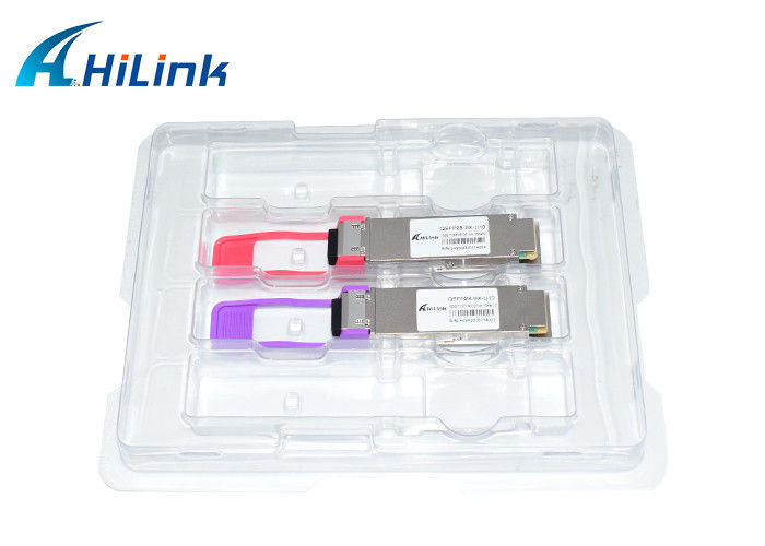 QSFP28 100G BIDI 10KM nadajnik optyczny SMF Simplex LC Connector DDM 1271/1331