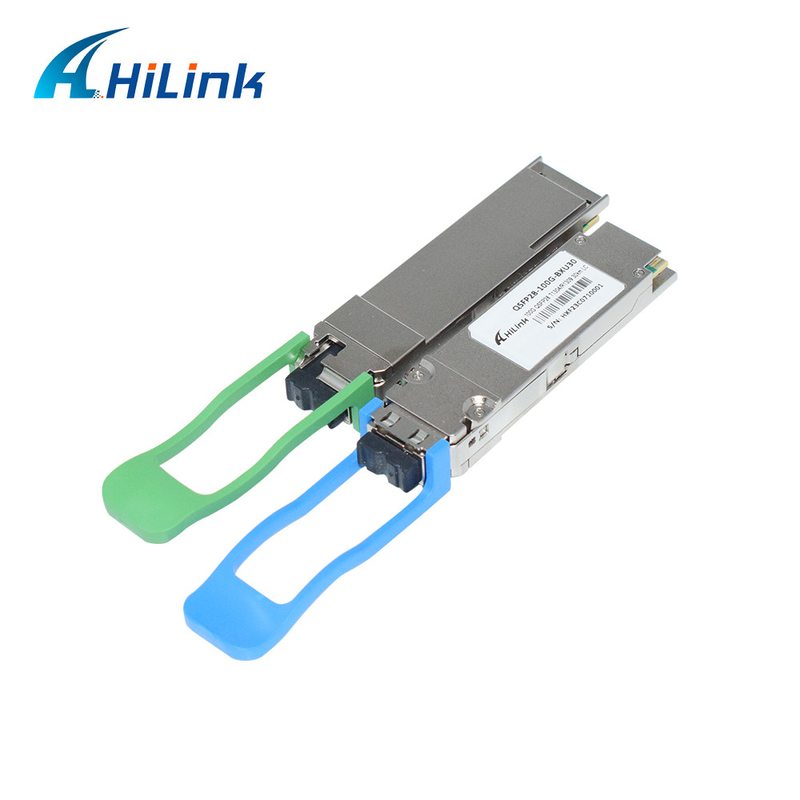 100GBASE-ER BIDI 40KM Simplex LC 1304/1309nm EML+APD QSFP28-BX-D40 nadajnik