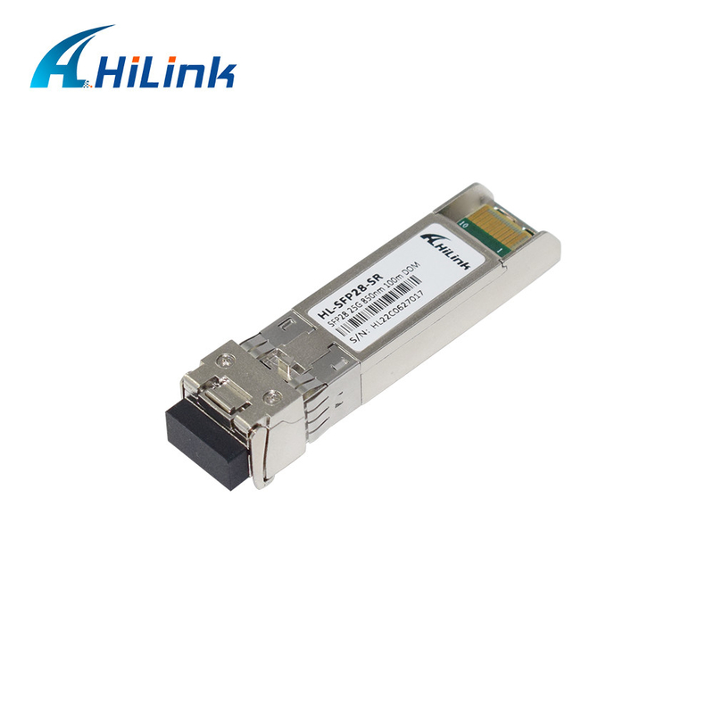 SFP28 25G SR SFP28-SR 850nm 25G Optical Module 850nm 100M LC DOM Tramsceiver