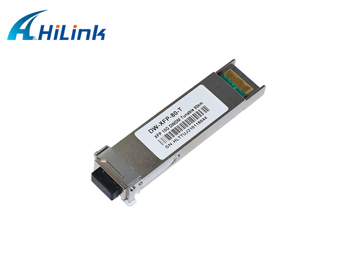 Kompatybilny nadajnik Cisco 10G XFP, XFP 10G ZR 1550nm 80km dostosowywalny z konektorem LC