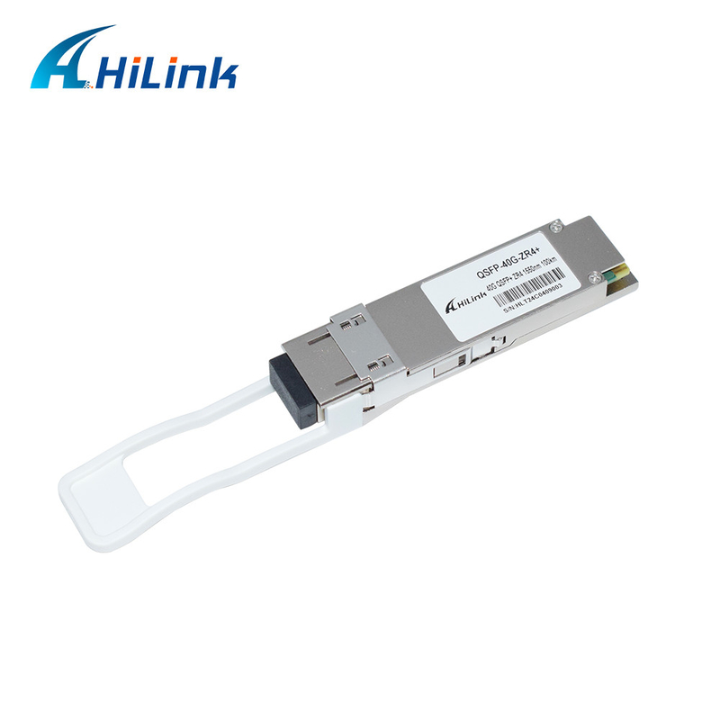 QSFP 40G ZR4 100KM 1550nm 40Gb/s QSFP+ Transceiver Duplex LC Moduł optyczny DOM