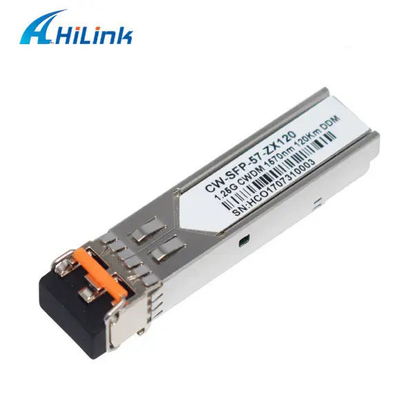1.25G CWDM 120KM Transceiver CWDM-SFP 1570nm CWDM Optyka kolorowa 1000BASE DOM LC SMF