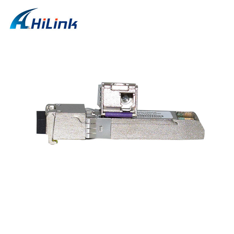 BIDI 10G WDM SMF Transceiver optyczny SFP+ 100KM Tx1490nm/Rx1550nm z LC Transceiverami światłowodowymi do sieci FTTH