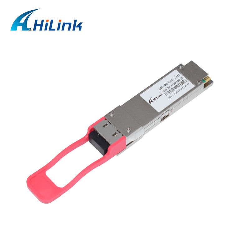 QSFP+ 40G LC 30KM 40G ER4 Moduł nadajnika optycznego Długość fali LWDM do użytku telekomunikacyjnego Odległość 30 km
