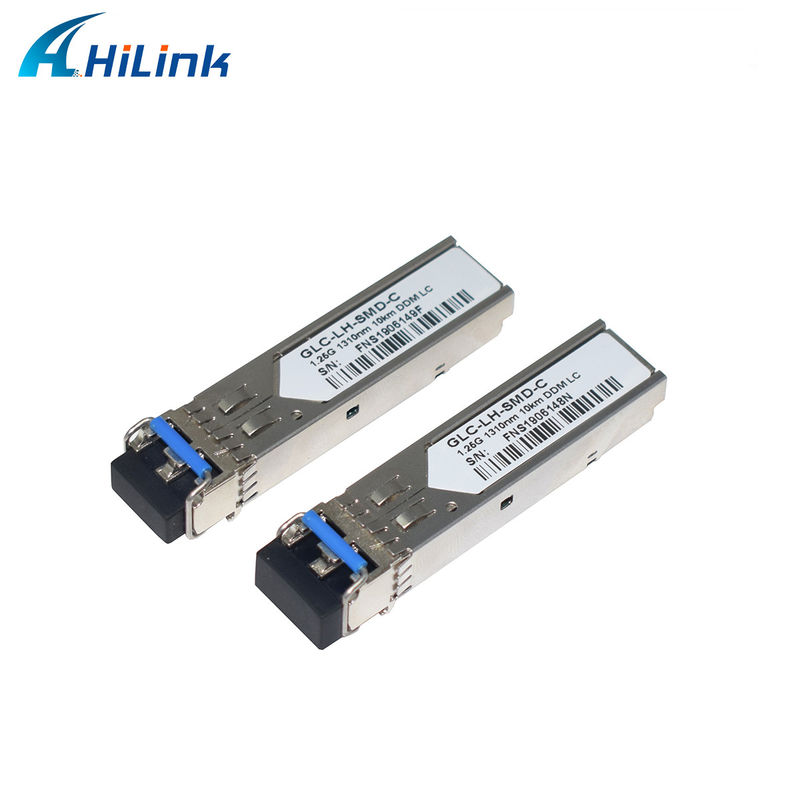 GLC-LX-SMD Transceiver światłowodowy SFP 1.25G 1310nm 10KM Duplex LC DDM