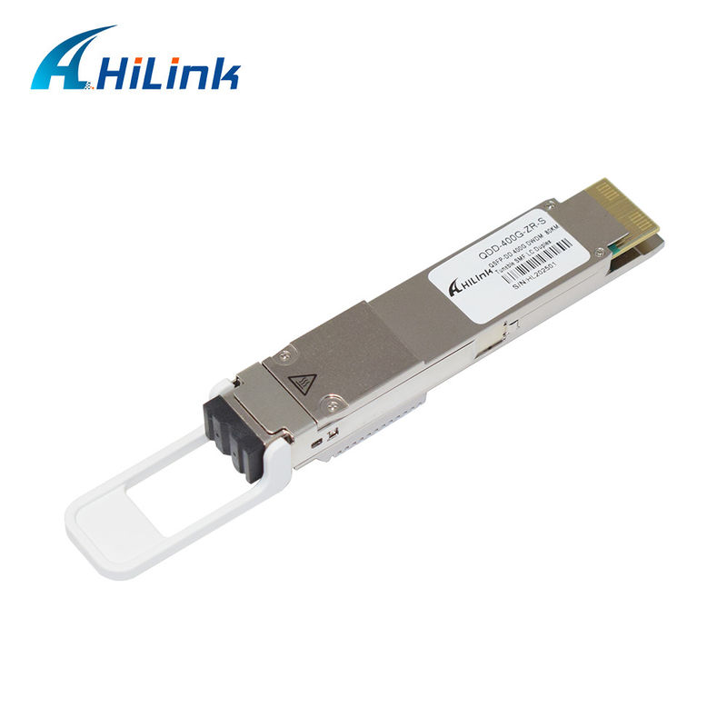 400G DWDM Tunable ZR 80KM LC Transceiver dla połączeń sieciowych QSFP-DD QSDD-400G-ZR-S