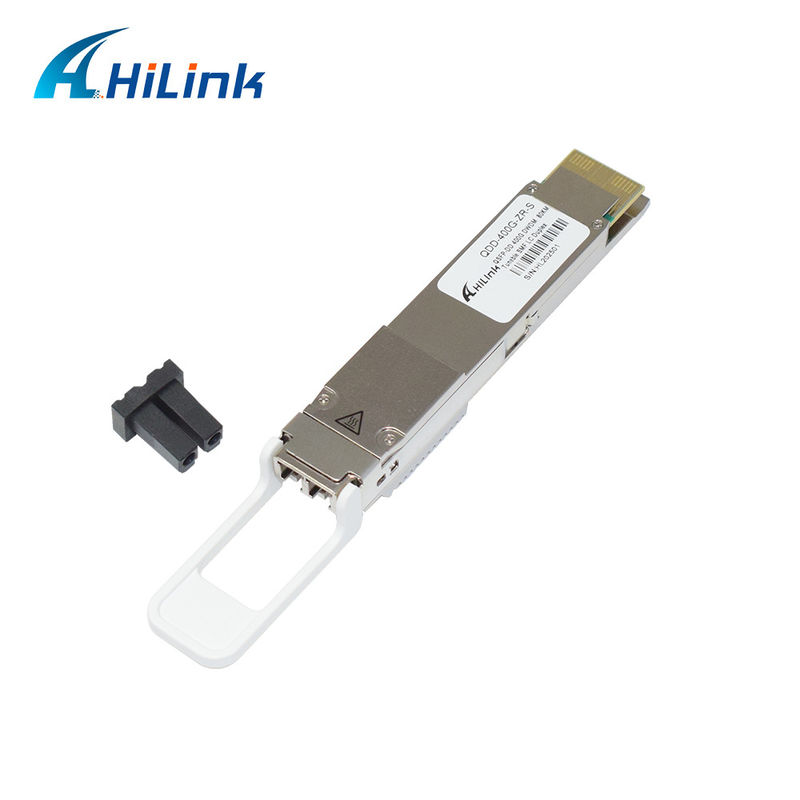 400G DWDM Tunable ZR 80KM LC Transceiver dla połączeń sieciowych QSFP-DD QSDD-400G-ZR-S