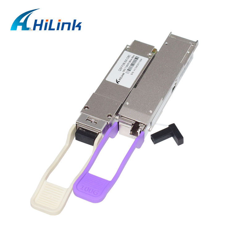 QSFP28 BIDI 100G ZR QSFP28 80km 1280/1300nm 100GBASE-BX80 QSFP28 Moduł 80km LC