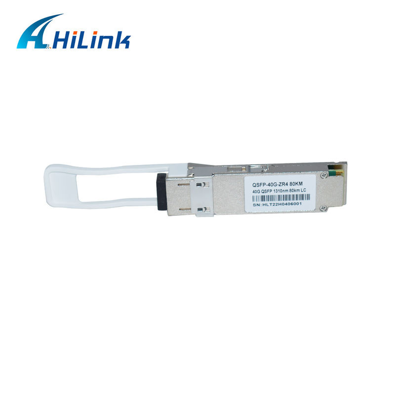 40G 80KM QSFP+ EML+APD LWDM 1295-1304NM LC Connector Moduł nadajnika komercyjnego
