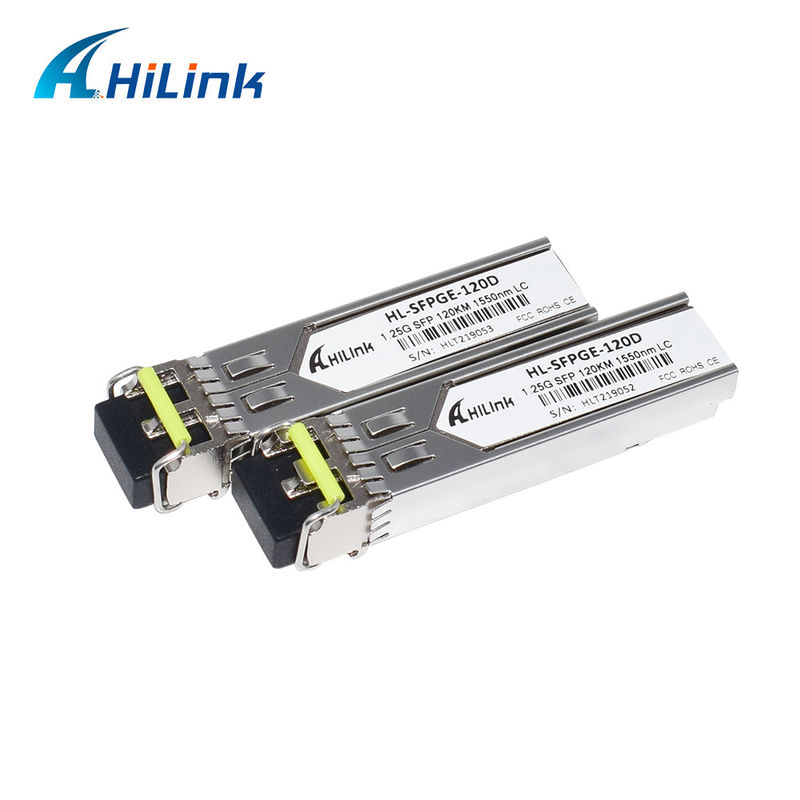 HL-SFPGE-120D HILINK 1.25G SFP Długa odległość 120km 1550nm LC Connector DDM GBIC Module