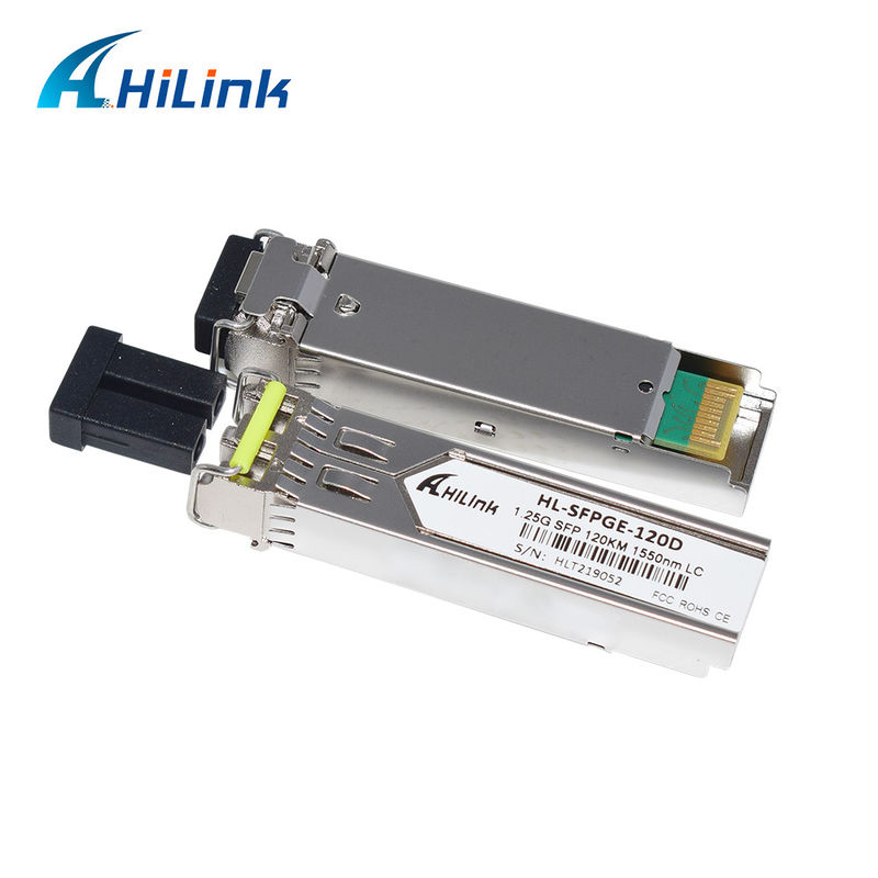 HL-SFPGE-120D HILINK 1.25G SFP Długa odległość 120km 1550nm LC Connector DDM GBIC Module