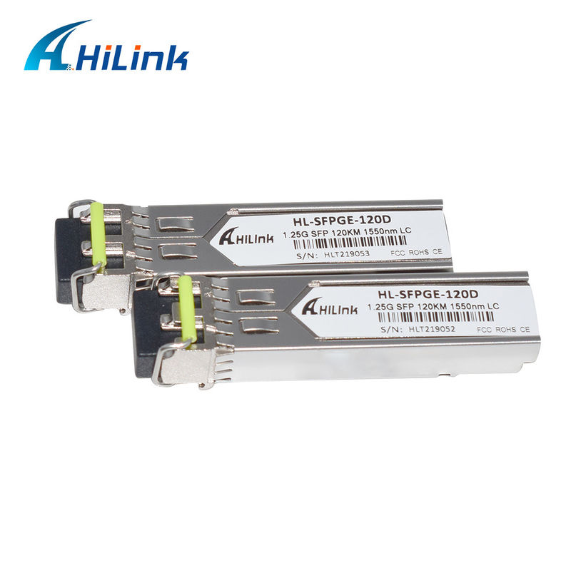 HL-SFPGE-120D HILINK 1.25G SFP Długa odległość 120km 1550nm LC Connector DDM GBIC Module