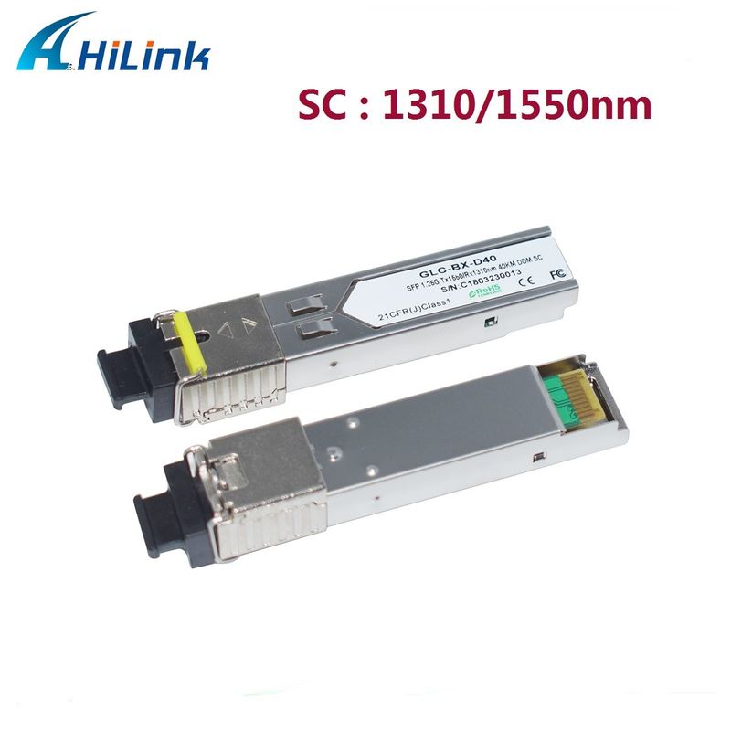 Hilink 1.25G SFP BIDI 40KM 1310/1490 ((1550nm) Moduł światłowodowy LC/SC