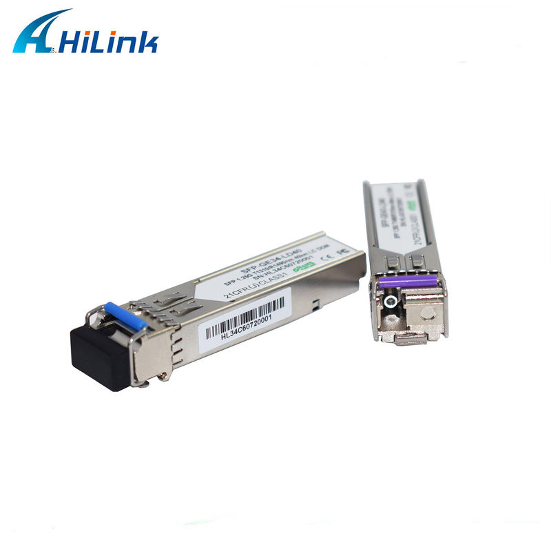 Hilink 1.25G SFP BIDI 40KM 1310/1490 ((1550nm) Moduł światłowodowy LC/SC