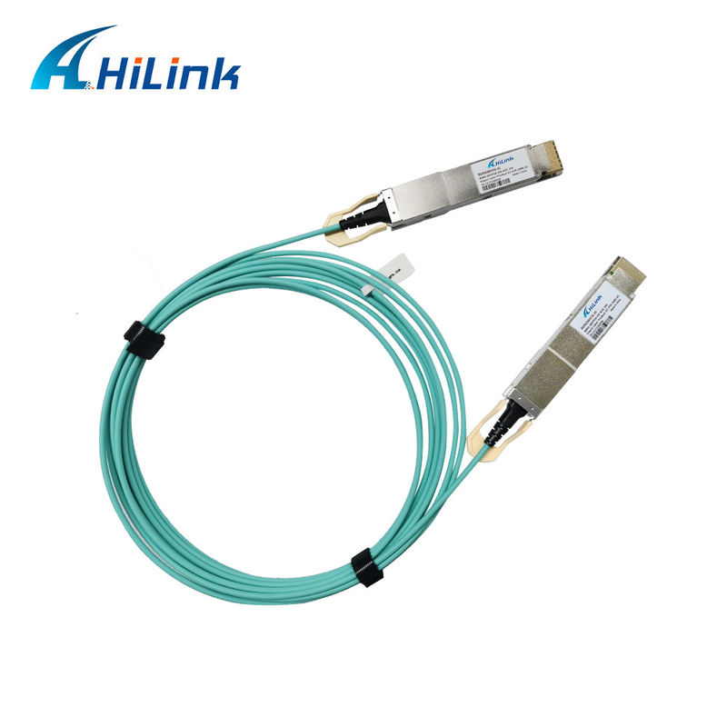 400G QSFP DD Kabel aktywny 8x26.5625GBd ((PAM4) elektryczny Interfejs DDM 3M MMF Kabel