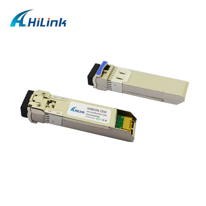 25G SFP28 BIDI Moduł Optyczny Złącze światłowodowe LC 0 do 70C 3km/10km/40km/60km