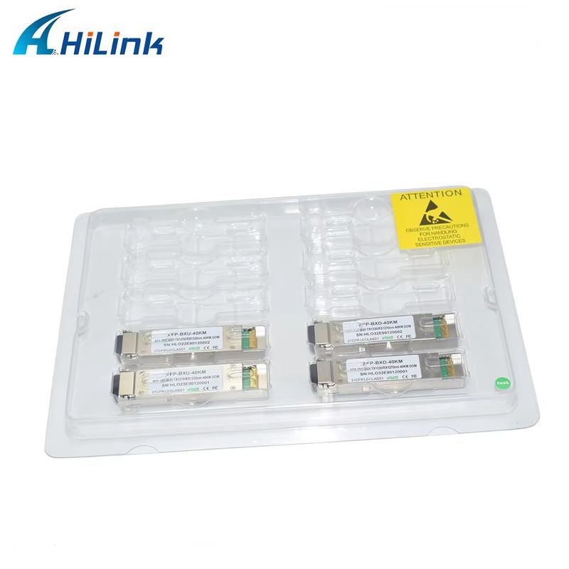 Wysokiej jakości moduł optyczny XFP 10G Ethernet WDM BIDI ER 40KM 1270/1330, sprzęt światłowodowy