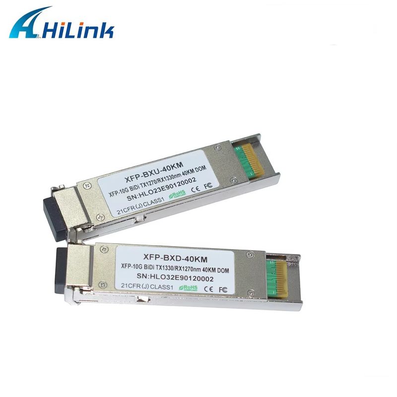 Wysokiej jakości moduł optyczny XFP 10G Ethernet WDM BIDI ER 40KM 1270/1330, sprzęt światłowodowy