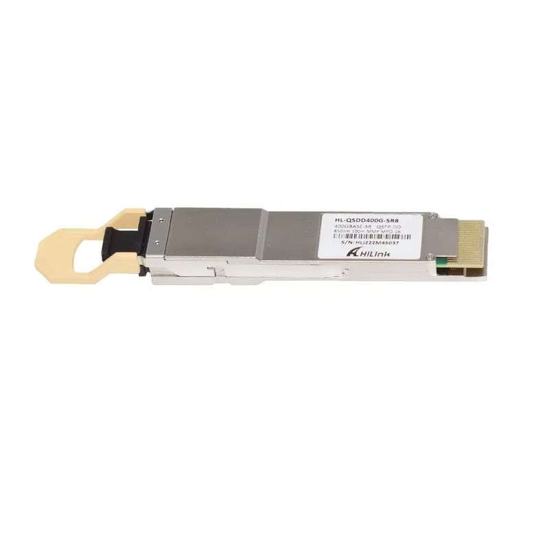 400G QSFPDD 850nm 100m SR4 MPO Kompatybilny z ogólnym 400GBASE-SR8 OSFP PAM4 850nm 100m Z FEC DDM MPO-16 MMF Optical Transceiver Module
