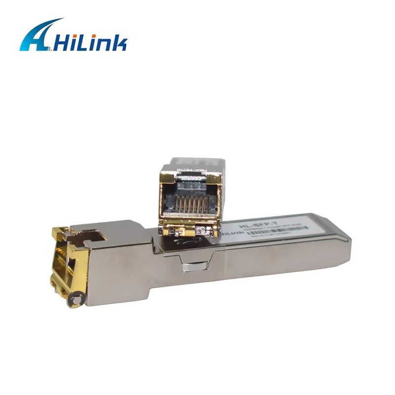 HL-SFP-T 1000BASE-T i 10/100/1000BASE-T Miedziany transceiver SFP z zakresem temperatur 0 do 70C
