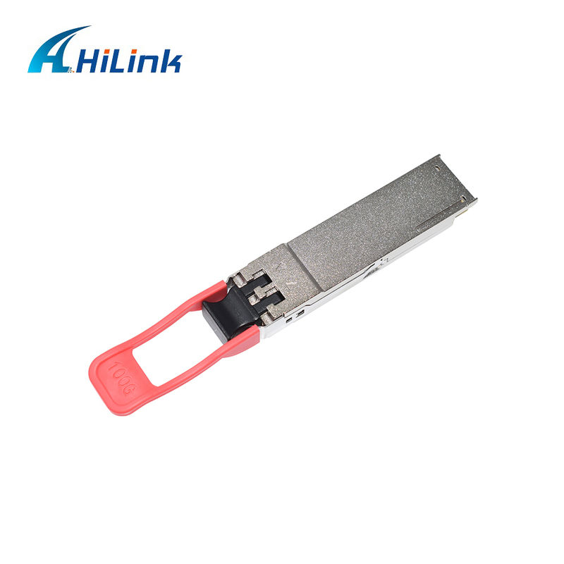 100Gb/s QSFP28 ER4 Optyczny Moduł Nadawczo-Odbiorczy 40KM Hot Pluggable Duplex LC LAN WDM APD SMF Zgodny z RoHS-6