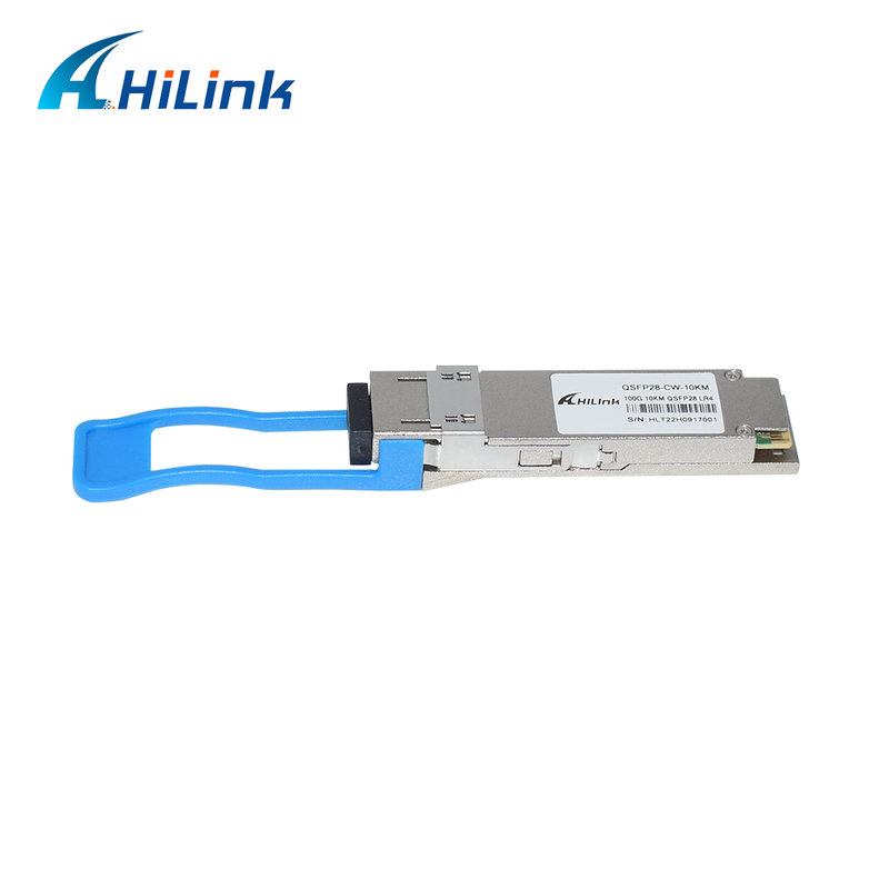 10KM Hot Pluggable 100Gb/s QSFP28 CWDM4 Optyczny Moduł Nadawczo-Odbiorczy dla Zastosowań w Przełącznikach Ethernet, Routerach LAN WAN