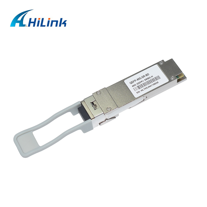 Moduł światłowodowy QSFP+ 40 Gb/s 100m Bi-Di Duplex LC, wymienne podczas pracy, 850/900nm MMF