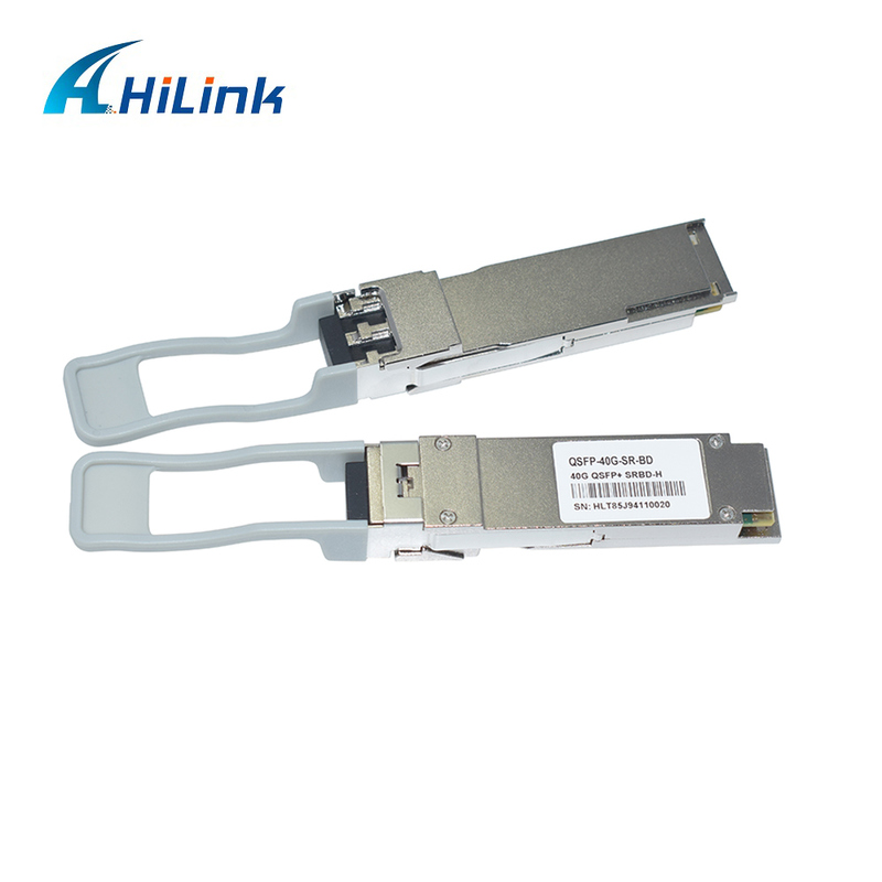 Moduł światłowodowy QSFP+ 40 Gb/s 100m Bi-Di Duplex LC, wymienne podczas pracy, 850/900nm MMF