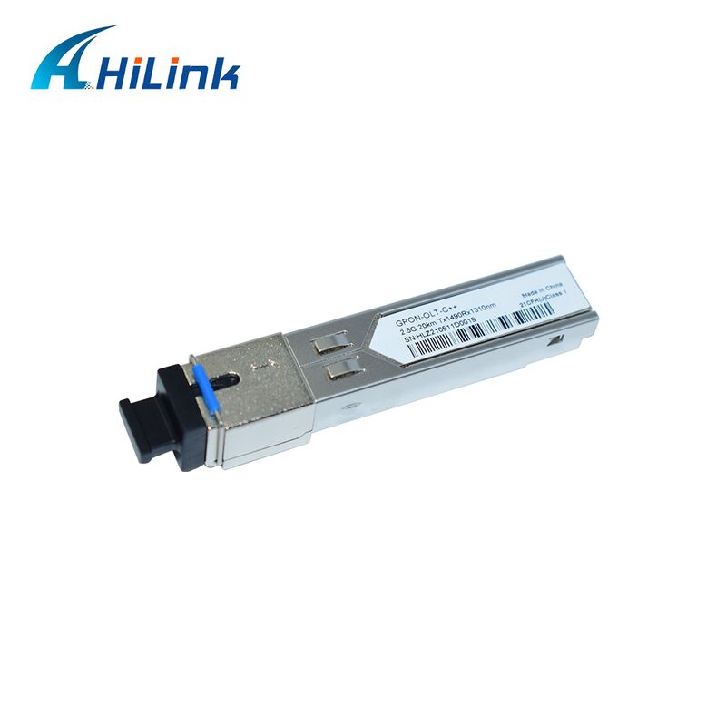 GPON OLT Transceiver SFP Module z wyjściem 8dBm 9dBm i szybkością przesyłania danych 2,5G