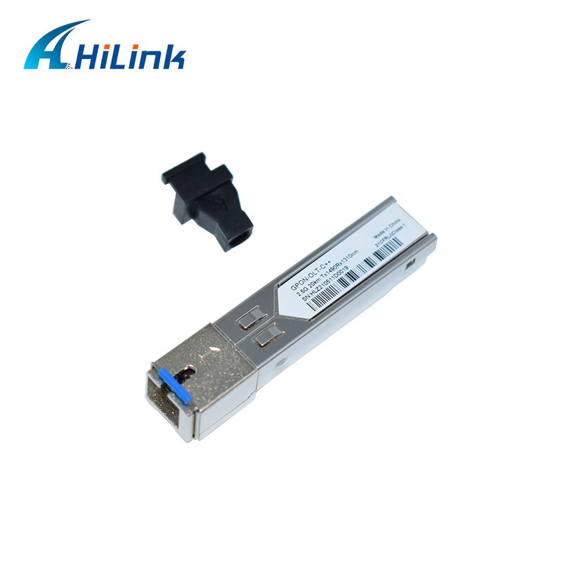 GPON OLT Transceiver SFP Module z wyjściem 8dBm 9dBm i szybkością przesyłania danych 2,5G