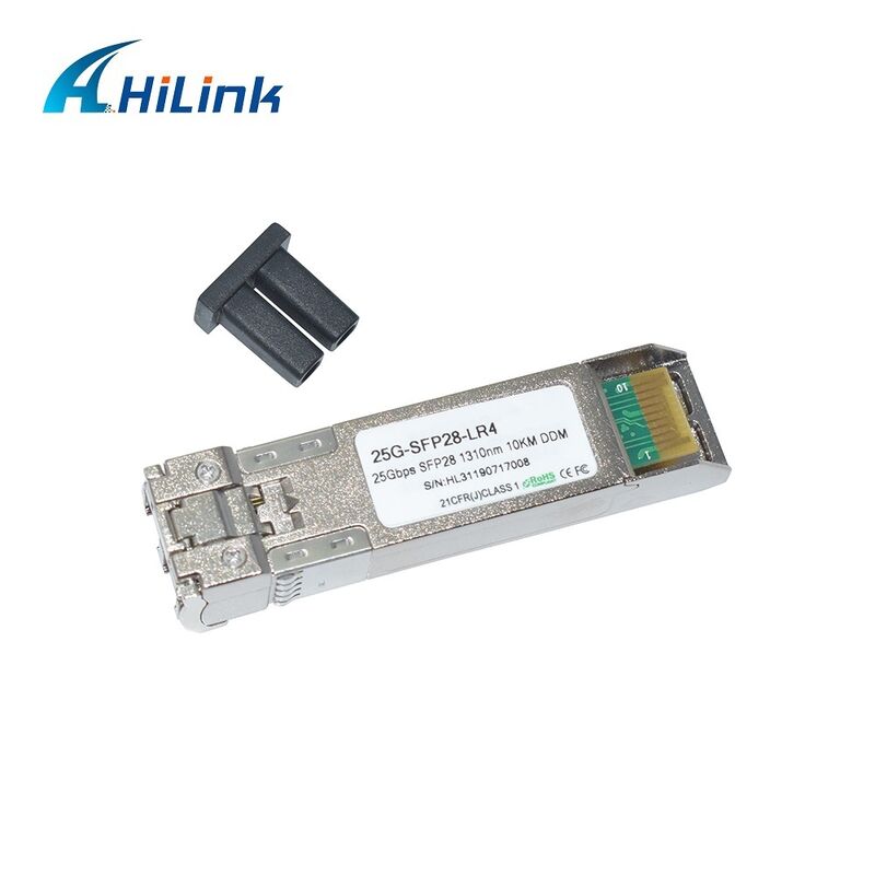 Moduł optyczny Hilink 25G SFP28 z zasilaczem 3,3 V dla sieci Ethernet 25GBASE-LR w zakresie komercyjnych temperatur