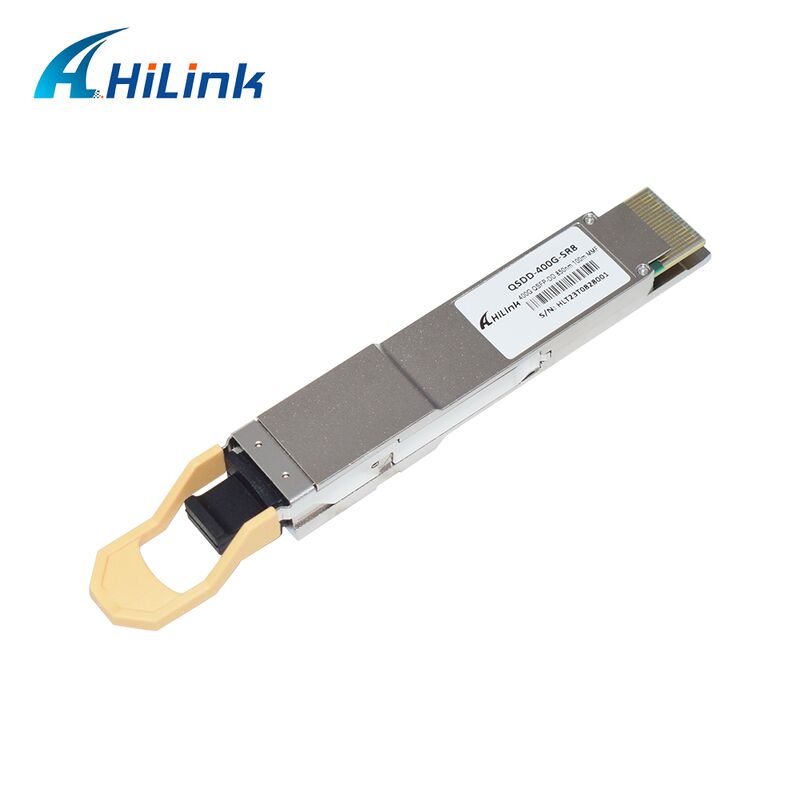 Hilink QSDD-400G-SR 400G QSFP56-DD SR8 Optyczny nadajnik-odbiornik z prędkością transmisji danych 400G, długością fali 850nm i zasięgiem 100m
