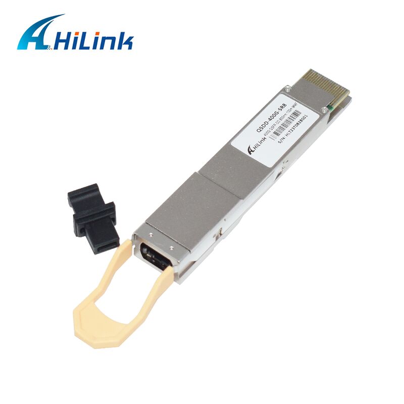 Hilink QSDD-400G-SR 400G QSFP56-DD SR8 Optyczny nadajnik-odbiornik z prędkością transmisji danych 400G, długością fali 850nm i zasięgiem 100m