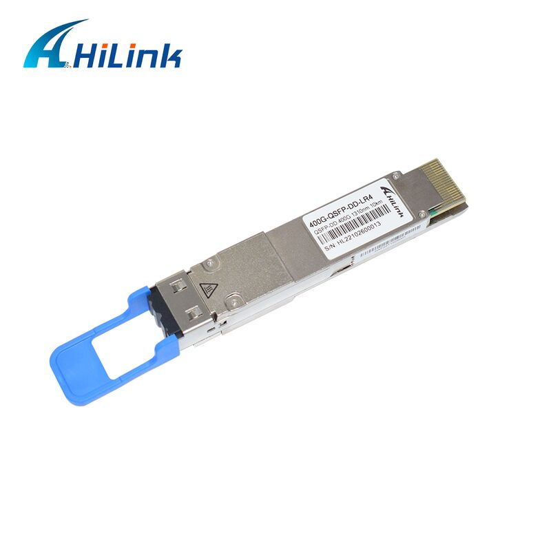 Hilink 400Gb/s QSFP-DD LR4 10km SMF Duplex LC Optical Transceiver zgodny z RoHS
