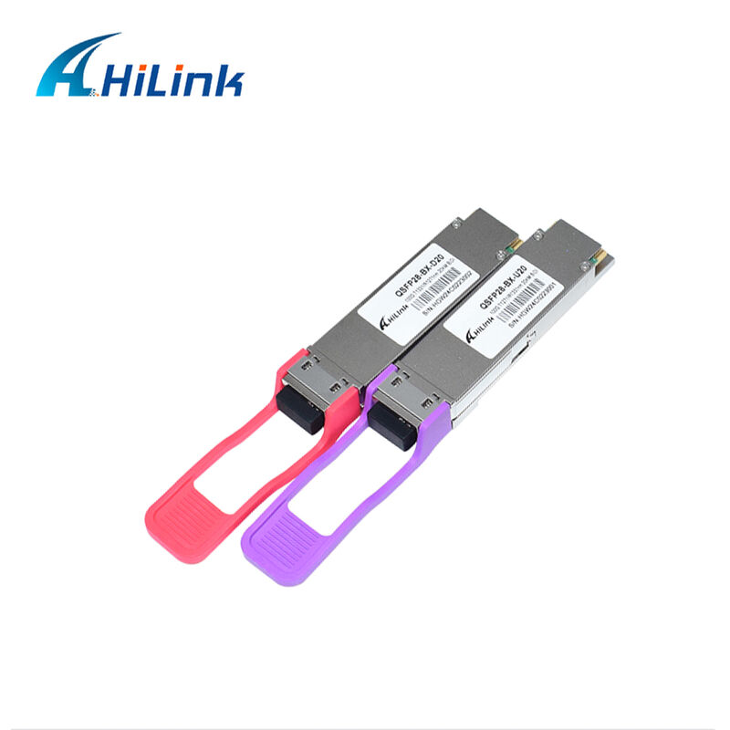 Hilink HL-QSFP28-100G-UD-20 100Gb/s 20km QSFP28 BIDI LR1 Moduł nadajnika optycznego z podłączeniem LC