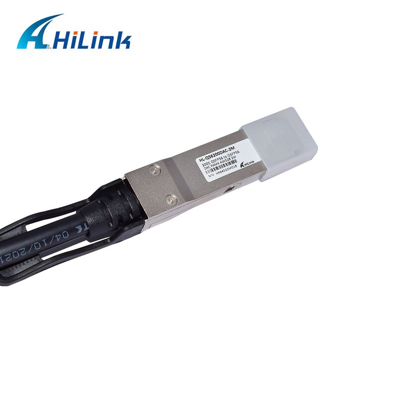 Brand Compatible 200G QSFP56 Passive Direct Attach Copper Twinax Cable 2M PVC QSFP56 200G DAC Cable