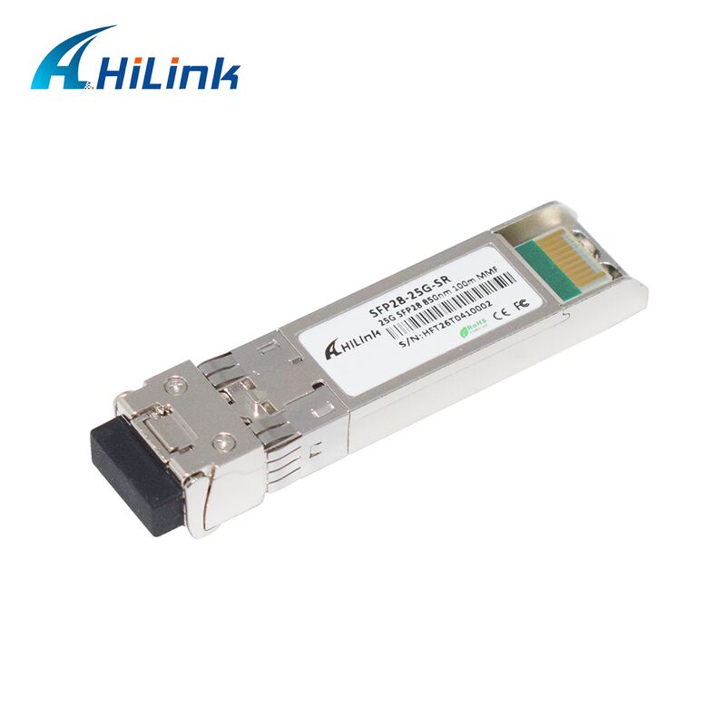 HL-SFP28-25G-SR 25G SFP28 SR Podwójny moduł transceiver LC z szybkością transmisji danych 25 Gb/s, zasięgiem 100 m i długością fali 850 nm