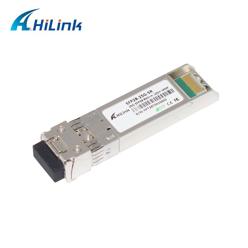 HL-SFP28-25G-SR 25G SFP28 SR Podwójny moduł transceiver LC z szybkością transmisji danych 25 Gb/s, zasięgiem 100 m i długością fali 850 nm