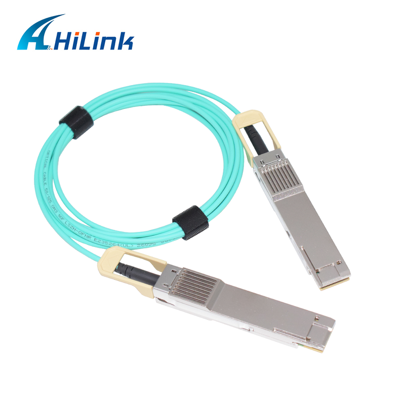 Kabel Hilink 400G QSFP56-DD AOC 3M zgodny z RoHS do szybkiej transmisji danych