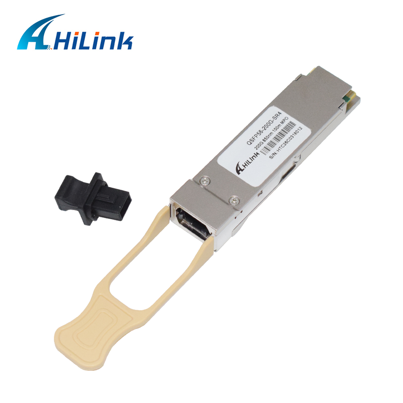 Hilink QSFP56-200G-SR4 200G BASE-SR4 QSFP56 Transceiver z 850nm Multi-mode i Diagnostic Monitoring
