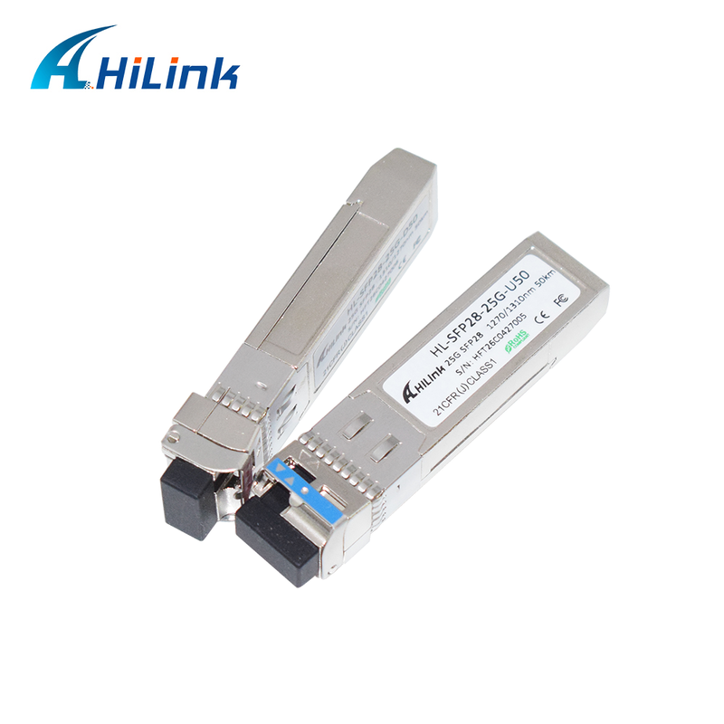 25Gb/s 50Km SFP28 BIDI Transceivers APD+PIN LC Connector SFP28 Optical Module DOM