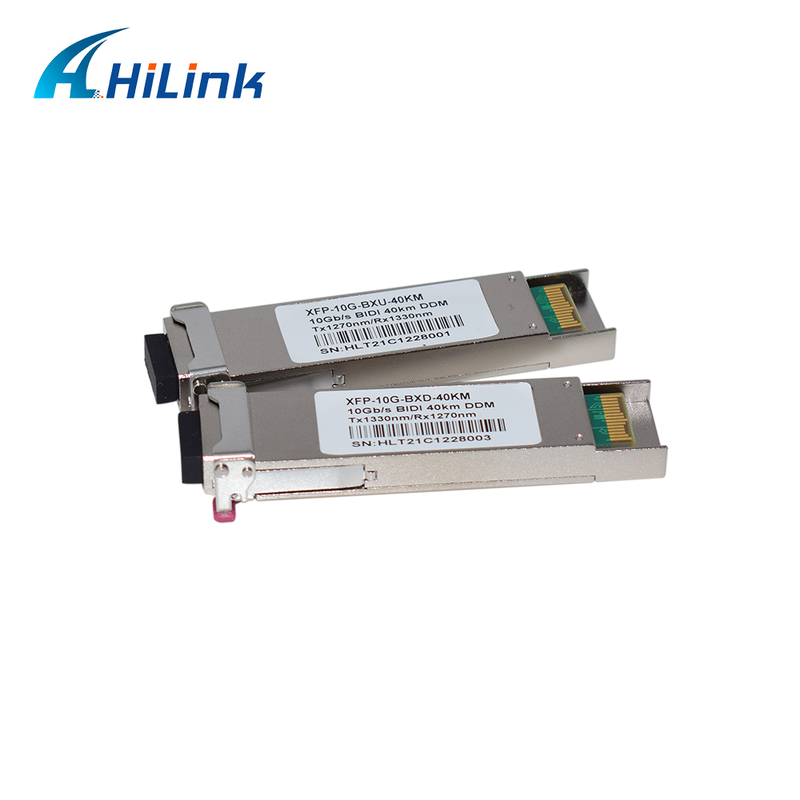 10Gb/s XFP Bi-Directional Transceiver z zasięgiem 40 km i funkcją DDM do szybkiej transmisji danych