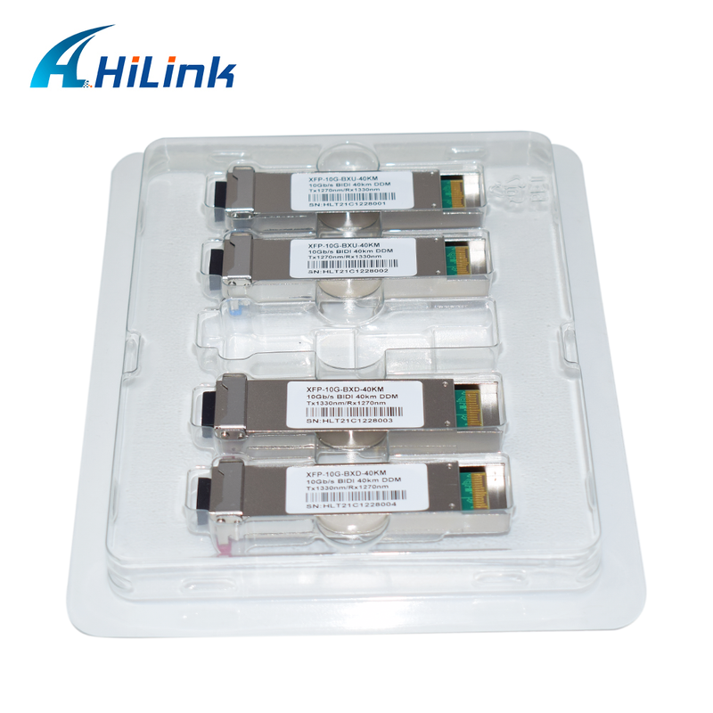 10Gb/s XFP Bi-Directional Transceiver z zasięgiem 40 km i funkcją DDM do szybkiej transmisji danych