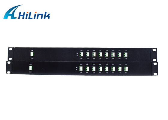1U 8-kanałowy DWDM MUX DEMUX 8-kanałowy HL-DW-MUX-8-kanałowy LC/APC