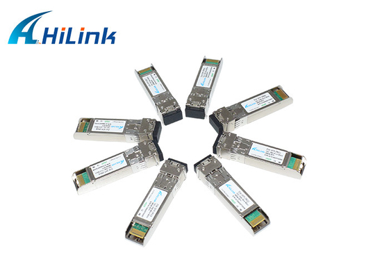 Złącze Duplex LC Moduł optyczny 10G Base SFP + DWDM 80KM 100GHZ CH17-CH61